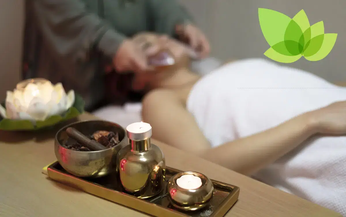 Facial Massage Therapy Inside a Spakol