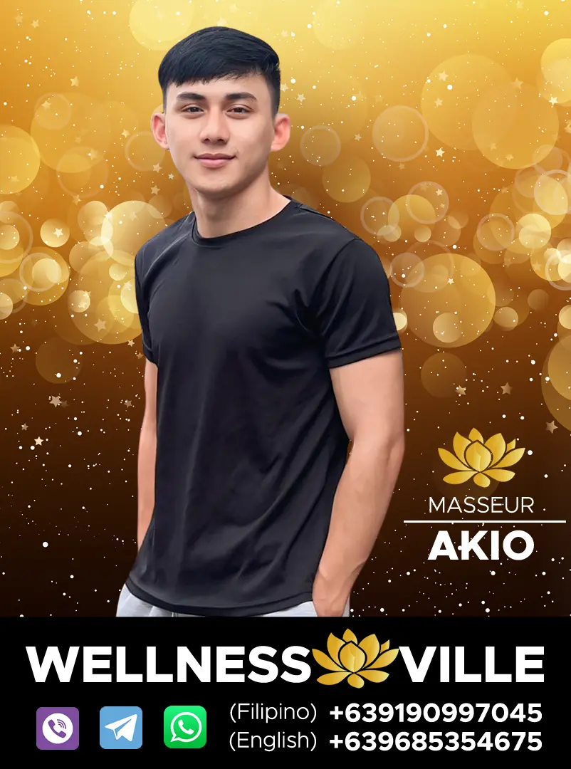 Massage Therapist, Masseur Akio
